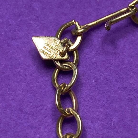 💛 Vintage Gold Plated Sarah Coventry Cable Bracelet - Picture 2 of 6